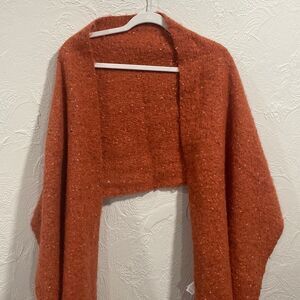 Americqn Eagle Soft Cozy Blanket Scarf Fringe Hem